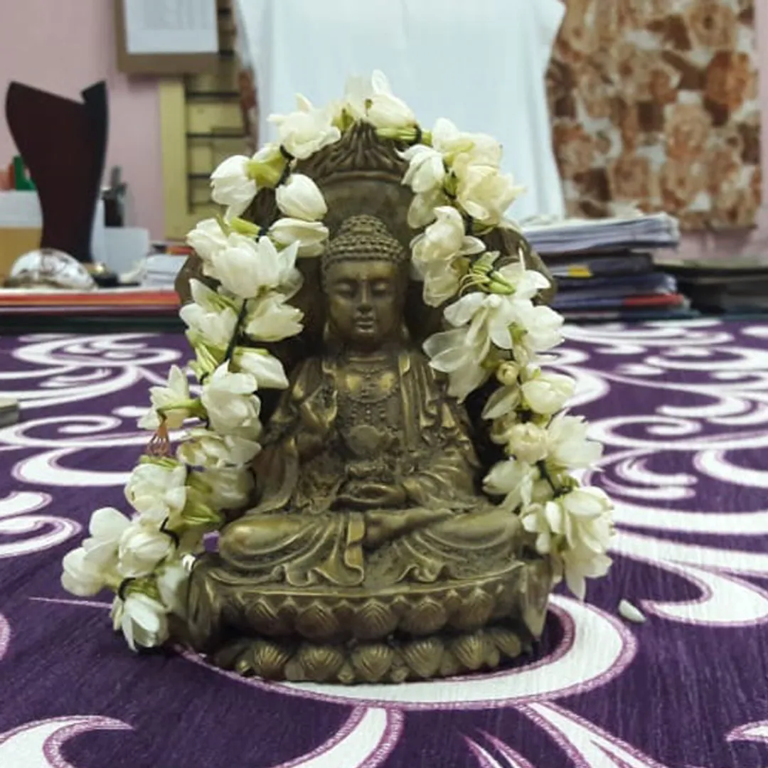 Buddha statue found in the pond!